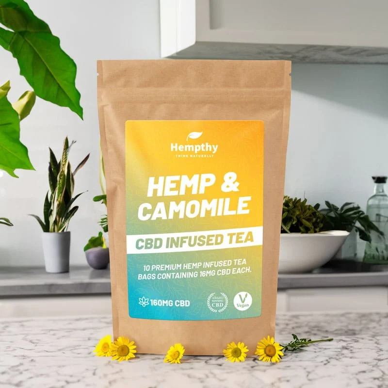 CBD Hemp & Camomile Tea Hempthy CBD Hemp & Camomile Tea Hempthy - Image 1