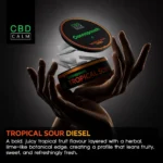 Cannapouch 50mg Tropical Sour Diesel CBD Pouches CBD Calm - Image 2