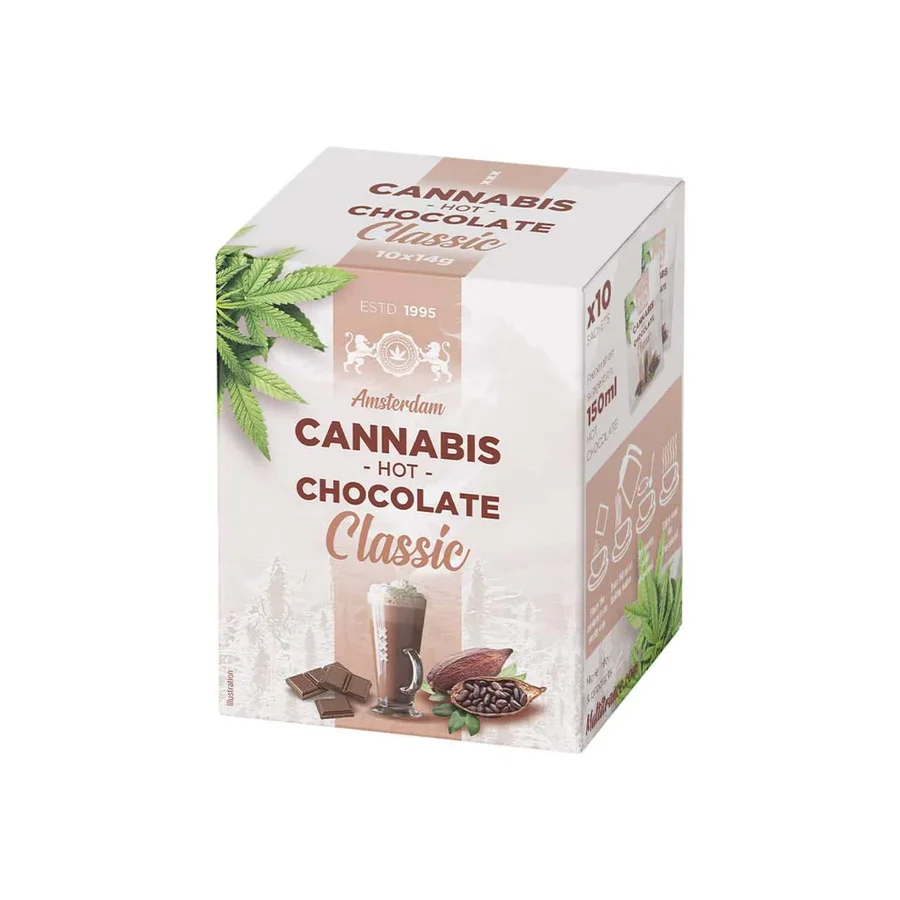 Multitrance Cannabis Hot Chocolate Classic - (10 Sachets) Multitrance Cannabis Hot Chocolate Classic - (10 Sachets) - Image 1
