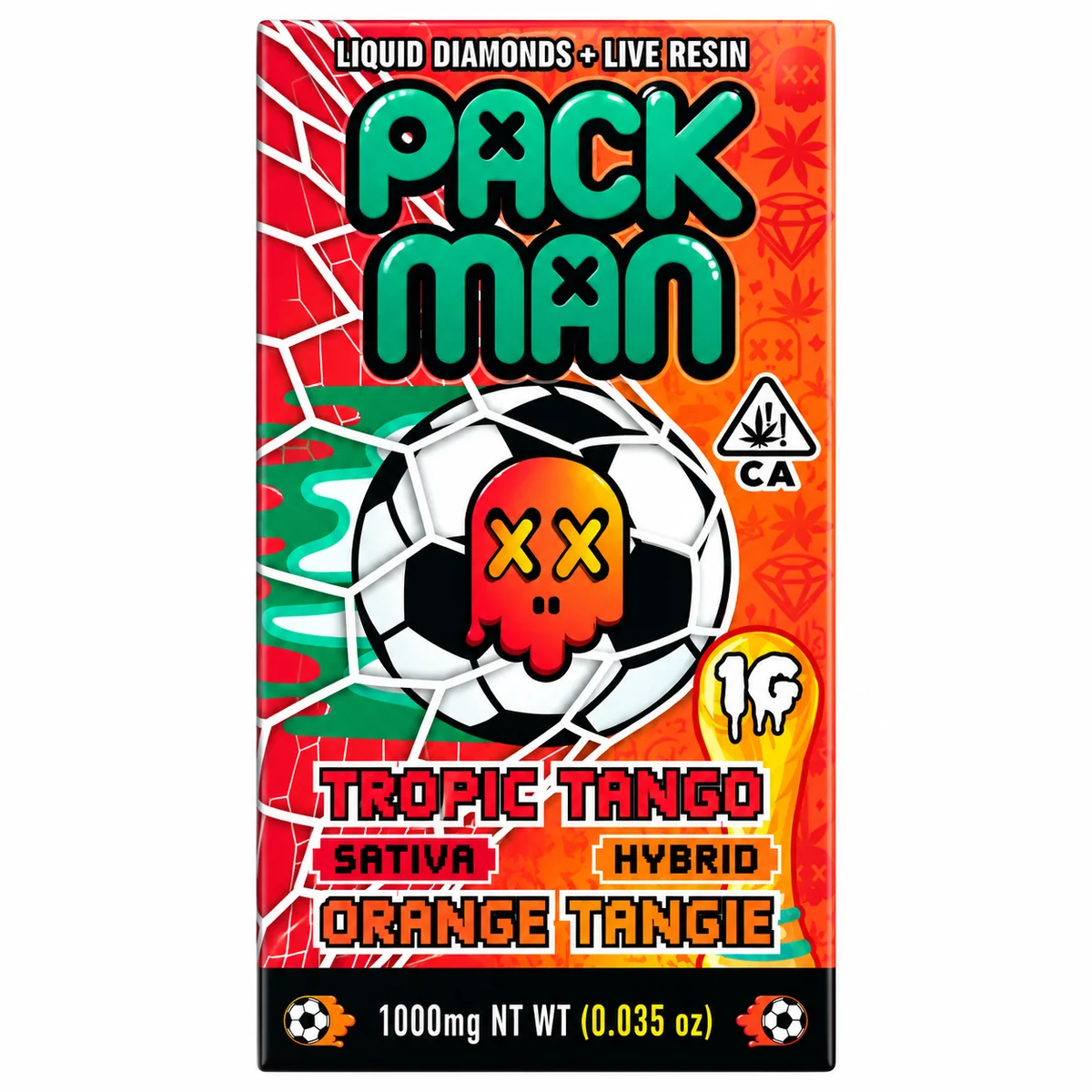 X1 1ml 2026 World Cup Pack Man Colab THCX Pods UK Compliant X1 1ml 2026 World Cup Pack Man Colab THCX Pods UK Compliant - Image 1