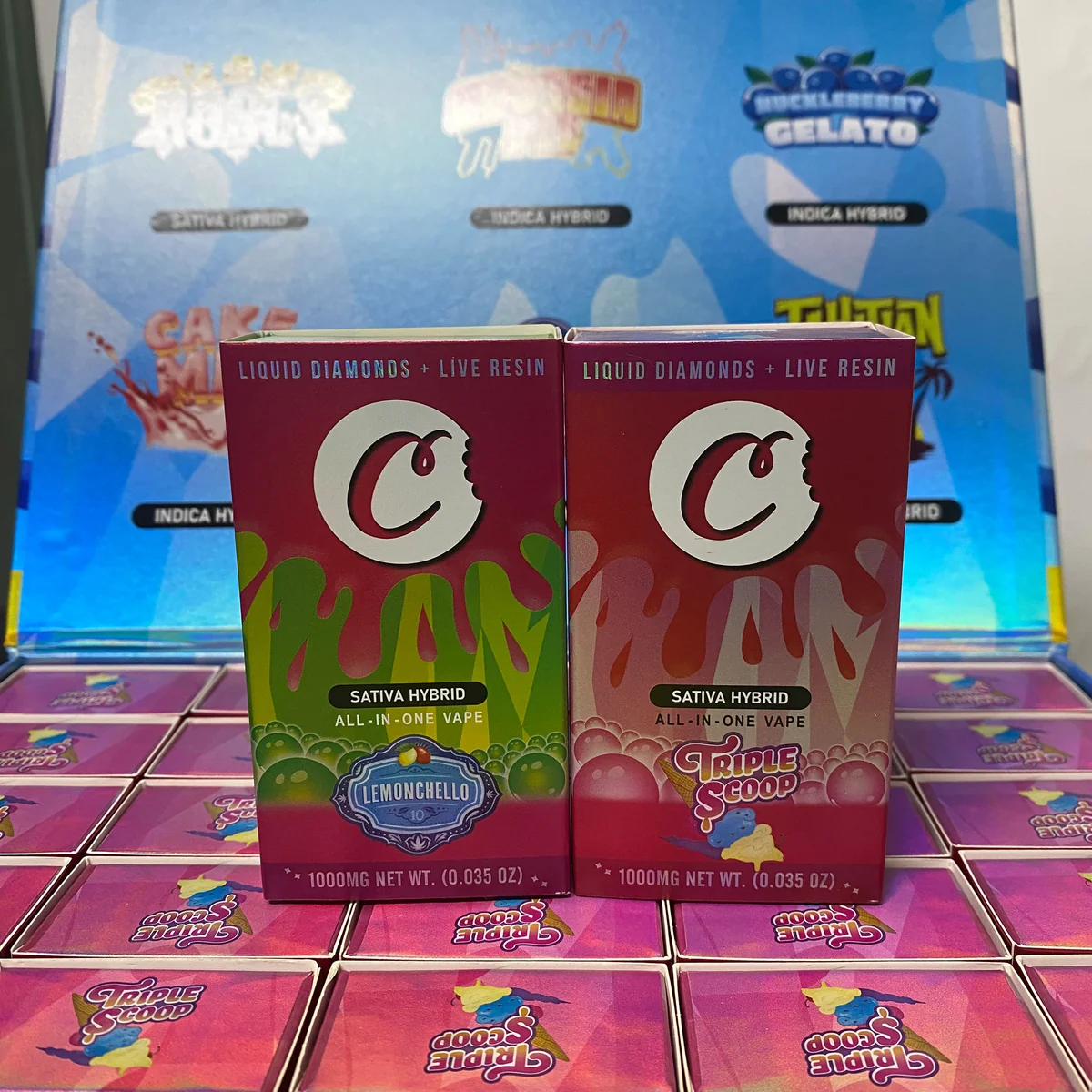 X1 New Cookies Premium Cookies Vape With Smart LCD Display THCX Filledaa X1 New Cookies Premium Cookies Vape With Smart LCD Display THCX Filled - Image 1