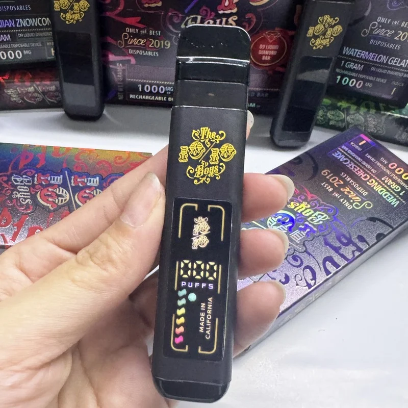 aaa X1 New 10/10 Boys LCD Screens THCX Filled Vape 1.0ml UK Compliant - Image 1